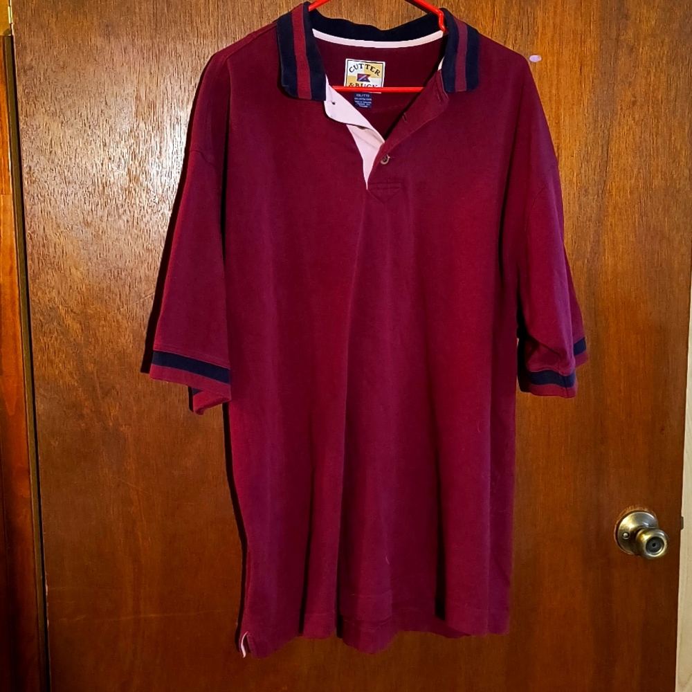 Cutter and Buck heavy weight men's polo